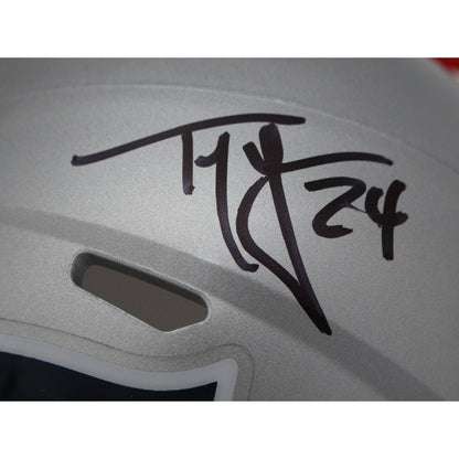 Ty Law New England Patriots Autographed Mini Helmet (Beckett COA)