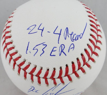 Dwight Doc Gooden Signed Rawlings Official MLB Baseball w/ Inscriptions