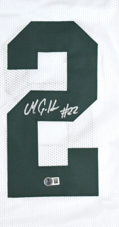 Matthew Golden Signed Green Bay Packers White Custom Jersey