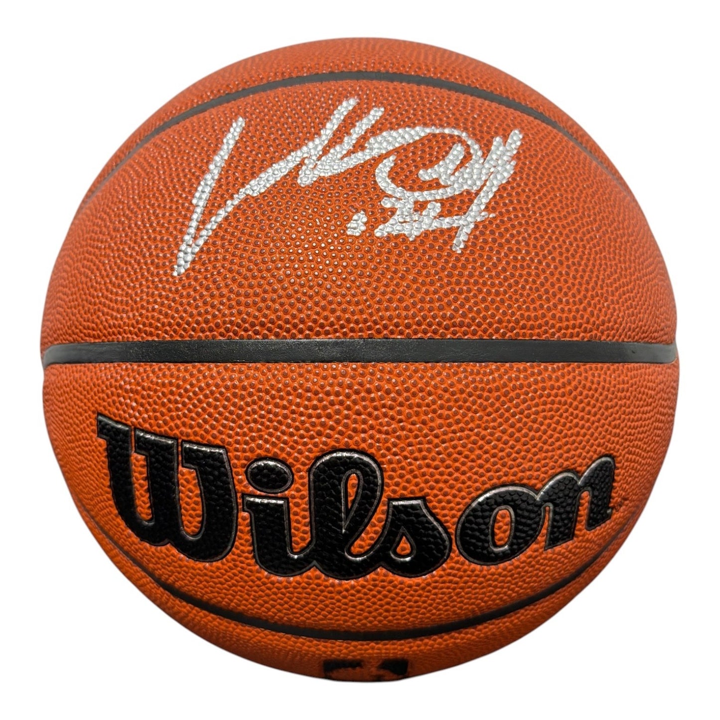 Charles Oakley Signed Wilson NBA Basketball JSA Witness