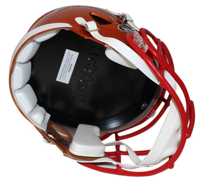 John Lynch Signed Tampa Bay Buccaneers Full Size Flash Helmet HOF Inscription