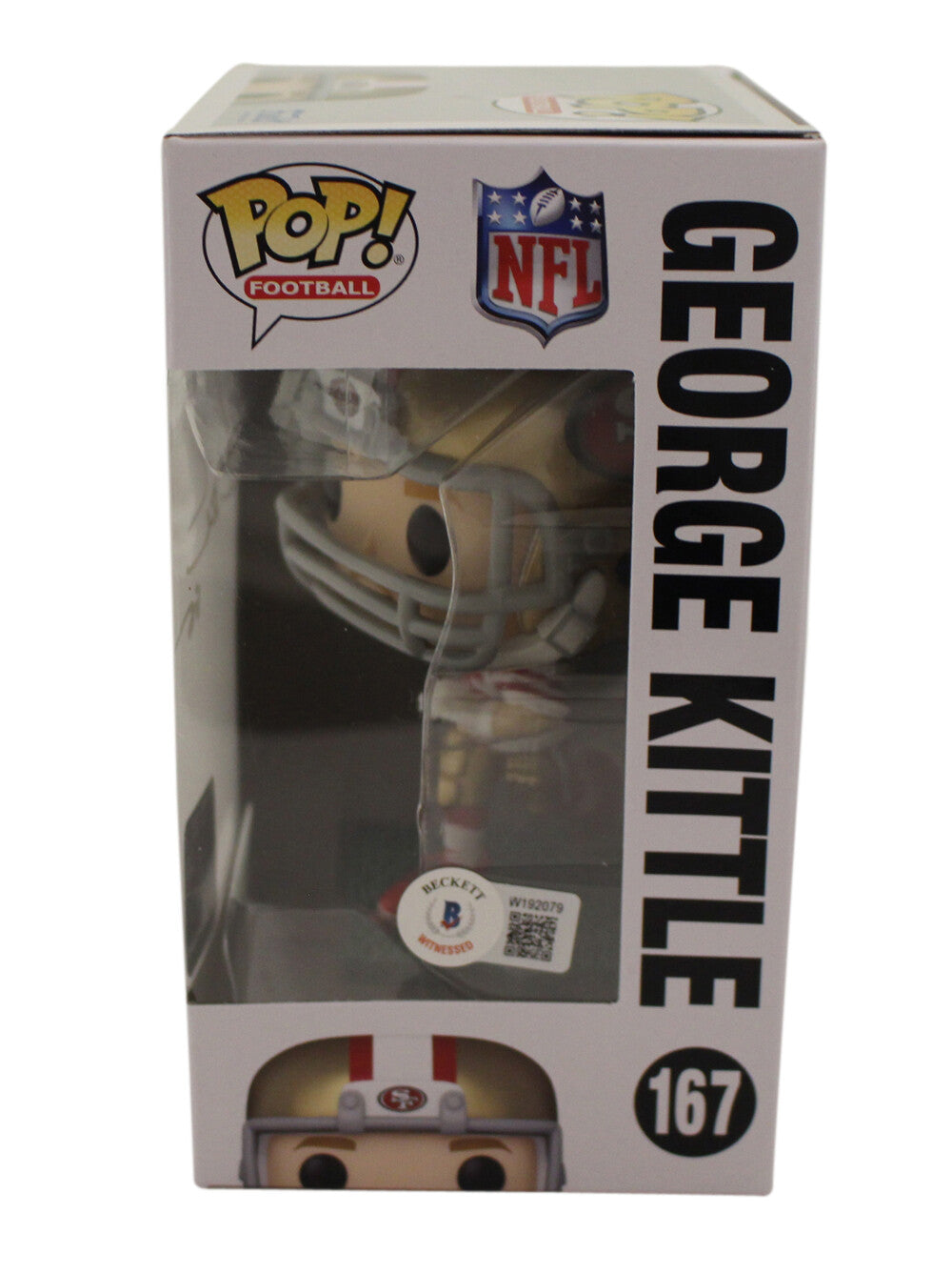 George Kittle Autographed San Francisco 49ers Funko Pop! #167