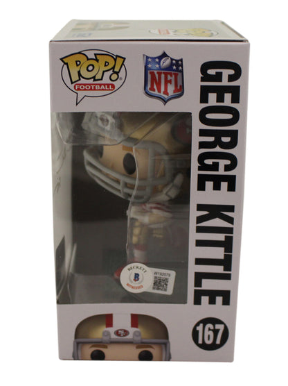 George Kittle Autographed San Francisco 49ers Funko Pop! #167