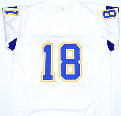 Charlie Joiner Signed White Custom Football Jersey (HOF Inscription)