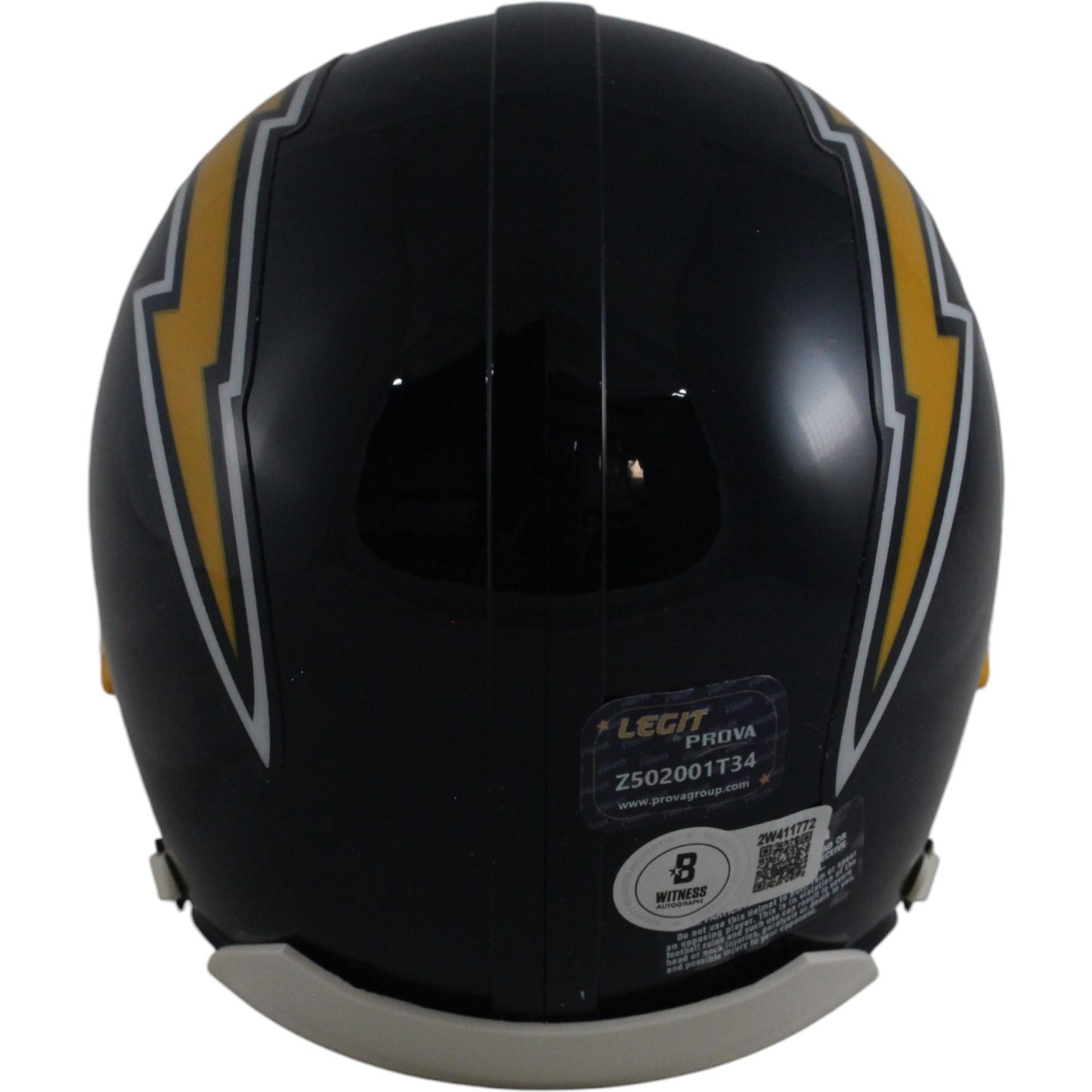 Dan Fouts Signed San Diego Chargers Throwback Mini Helmet (HOF Inscription)