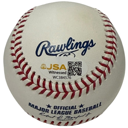 Shawn Green Signed Official Major League Baseball (ROMLB) JSA Witness