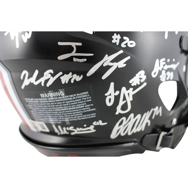 Ohio State Buckeyes Team Signed Authentic Full Size Helmet (19 Signatures)
