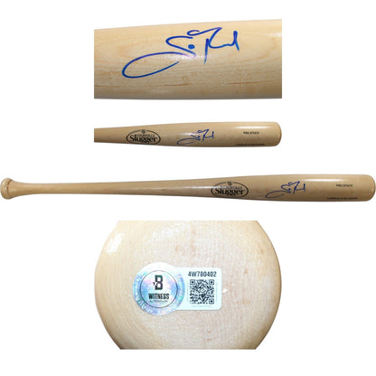 Scott Rolan Autographed Philadelphia Phillies Blonde Baseball Bat