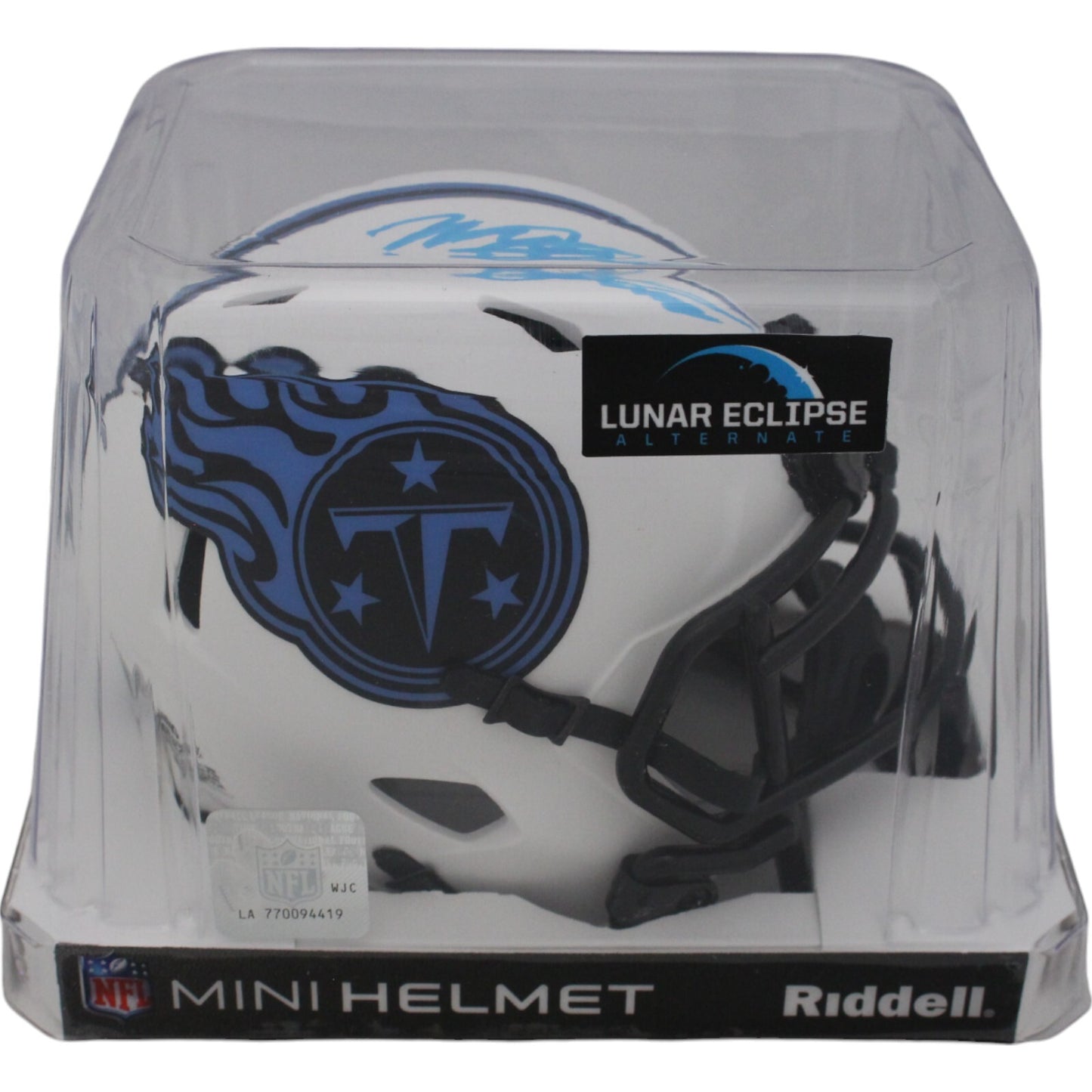 Will Levis Autographed Tennessee Titans Lunar Mini Helmet