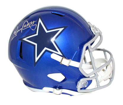 Tony Dorsett Autographed Dallas Cowboys Full Size Flash Speed Replica Helmet