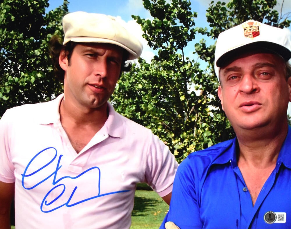 Chevy Chase Signed Caddyshack 11x14 Photo