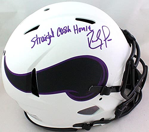 Randy Moss Signed Minnesota Vikings Lunar Eclipse Authentic Full Size Helmet