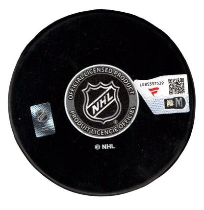 Sergei Bobrovsky Signed Florida Panthers Logo Hockey Puck