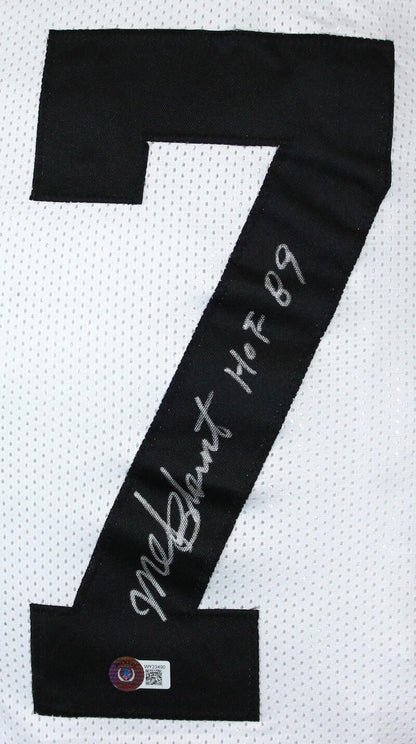 Mel Blount Signed White Custom Jersey