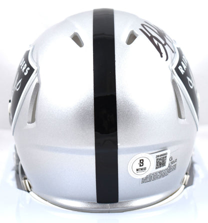 Bo Jackson Signed Las Vegas Raiders Speed Mini Helmet