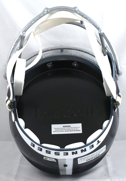 Will Levis Signed Tennessee Titans Full Size Speed Helmet - Silver Edition