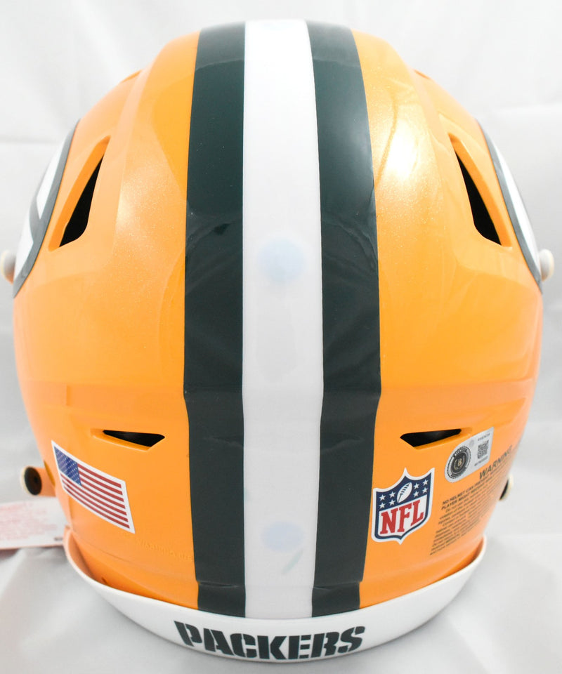 Christian Watson Signed Green Bay Packers Full Size Speedflex Helmet