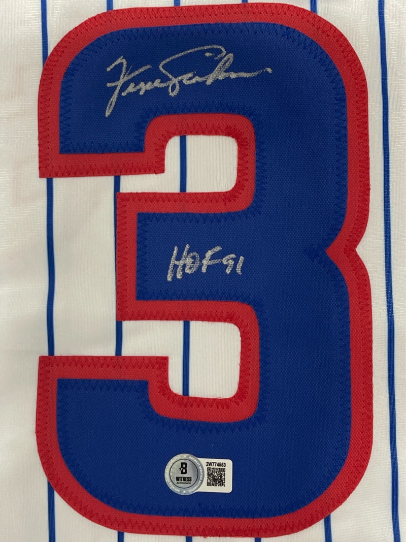 Fergie Jenkins Chicago Cubs Signed Custom Jersey (HOF 91)