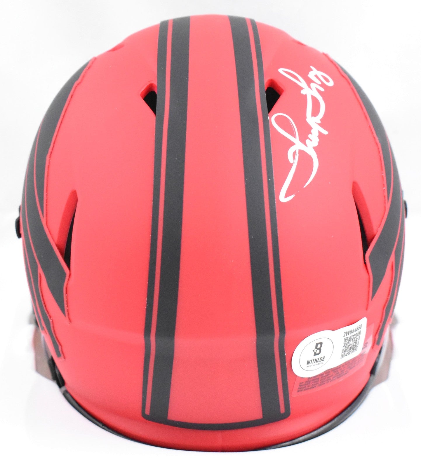 Thurman Thomas Signed Buffalo Bills Rave Speed Mini Helmet