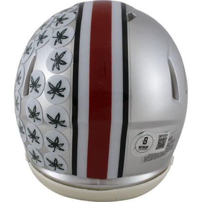 Quinshon Judkins Ohio State Buckeyes Autographed Speed Mini Helmet
