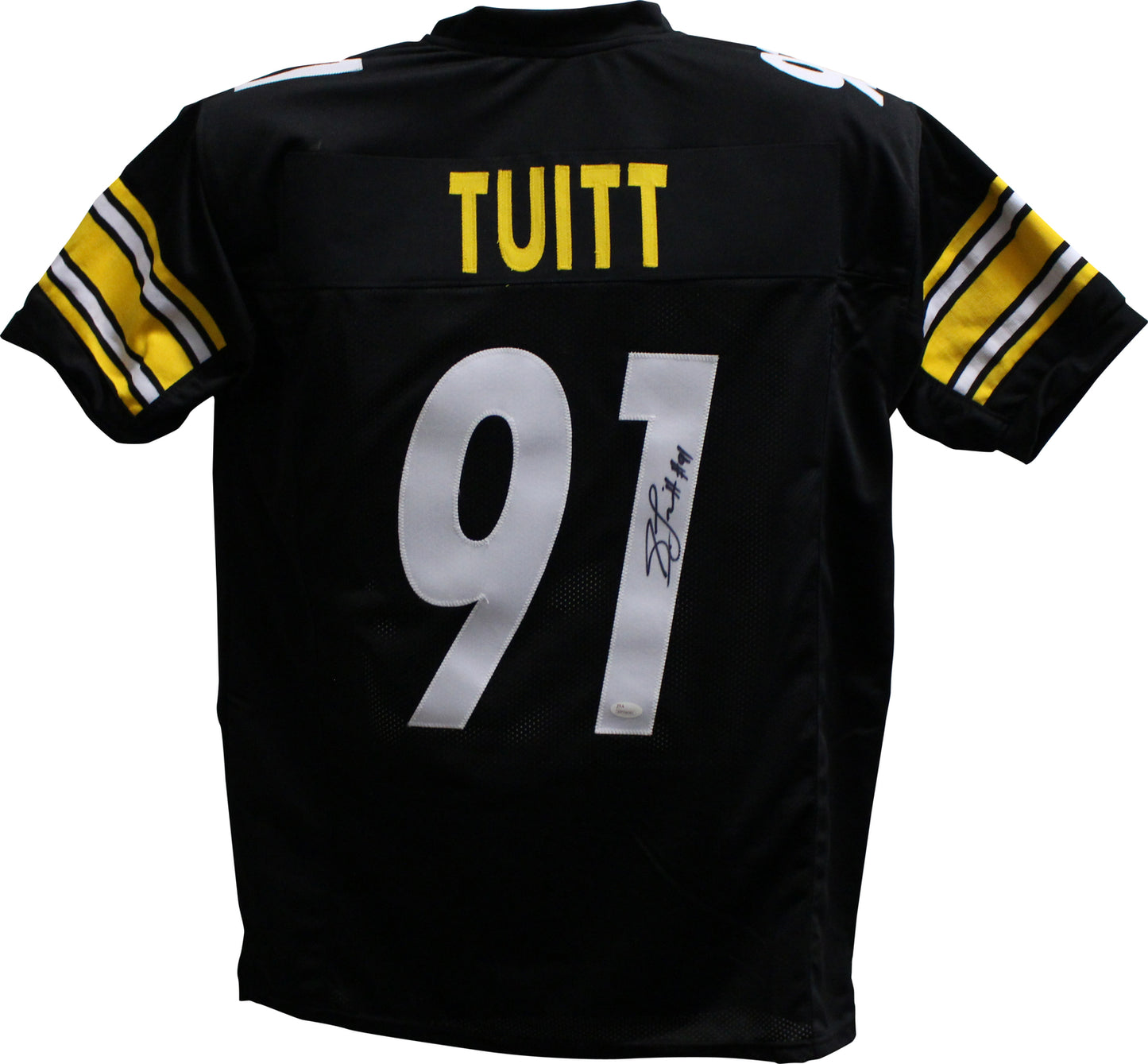 Stephon Tuitt Autographed Pittsburgh Steelers Custom Jersey JSA