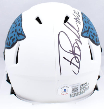 Tony Boselli Signed Jacksonville Jaguars Lunar Speed Mini Helmet
