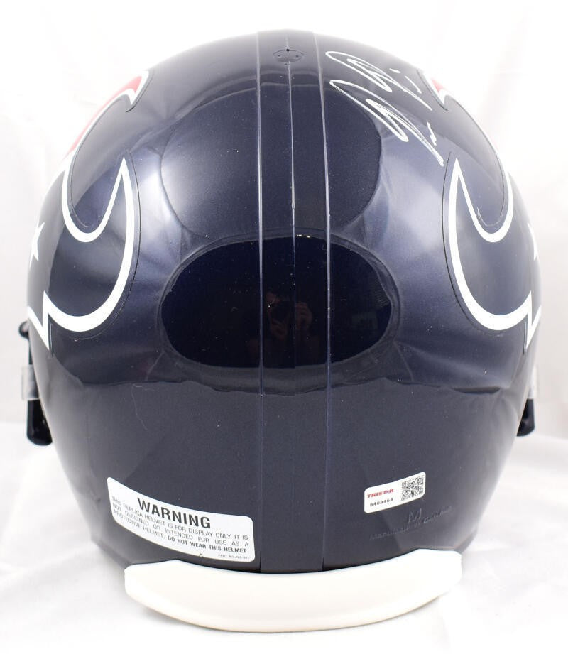 Dameon Pierce Signed Houston Texans Full Size VSR4 Replica Helmet