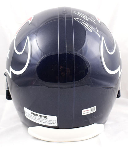 Dameon Pierce Signed Houston Texans Full Size VSR4 Replica Helmet