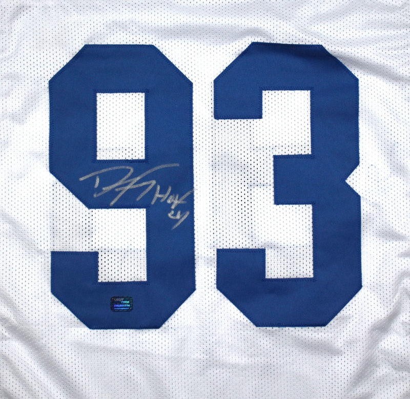 Dwight Freeney Autographed White Custom Jersey