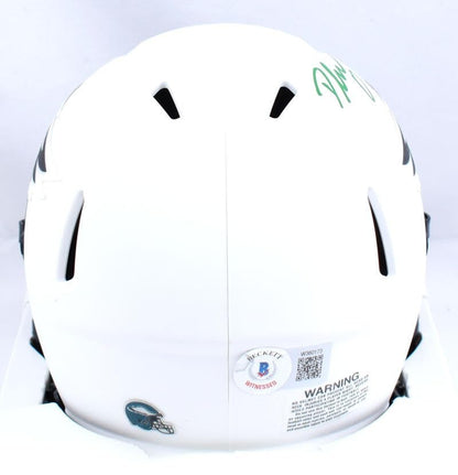 D'Andre Swift Signed Philadelphia Eagles Lunar Speed Mini Helmet