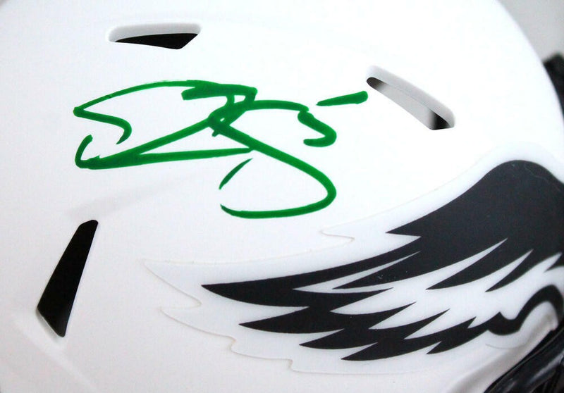 Donovan McNabb Signed Philadelphia Eagles Lunar Speed Mini Helmet