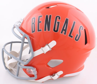 Ken Anderson Signed Cincinnati Bengals Throwback Full Size Replica Helmet