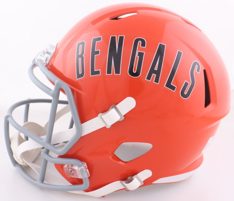 Ken Anderson Signed Cincinnati Bengals Throwback Full Size Replica Helmet