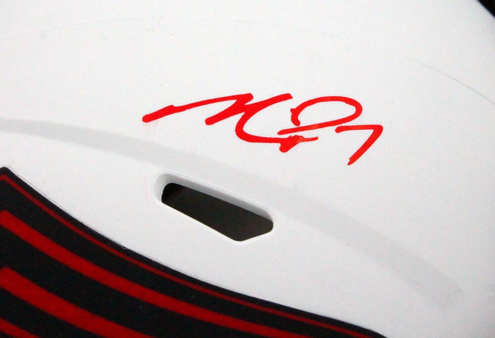 Michael Vick Signed Atlanta Falcons Lunar Speed Mini Helmet