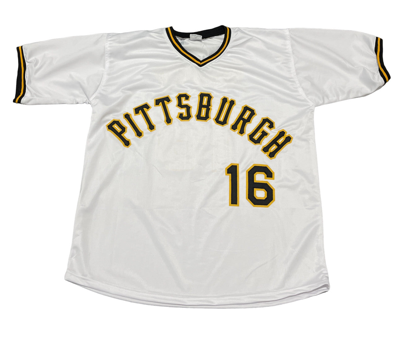 Al Oliver Signed Pittsburgh Pirates Custom Jersey (71 WSC) Beckett