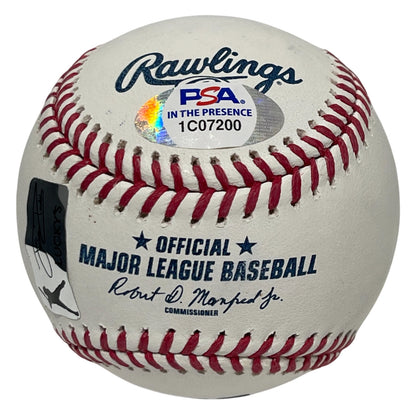 Jonathan India Signed Full Name ROMLB Baseball 2021 NL ROY PSA ITP