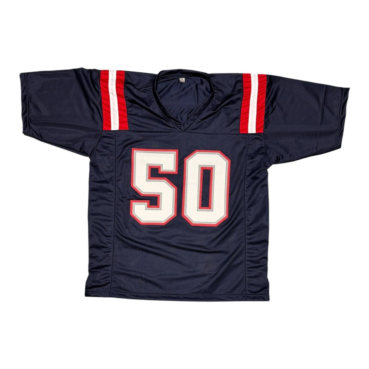 Mike Vrabel Signed New England Patriots Navy Custom Jersey