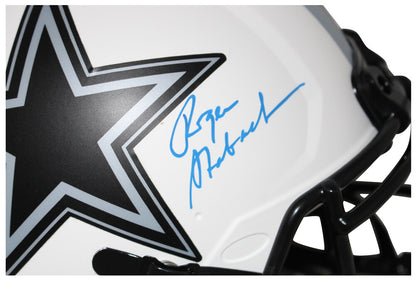 Roger Staubach Dallas Cowboys Authentic Lunar Full Size Helmet