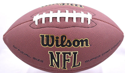 Kurt Warner Signed Wilson Super Grip Football - Silver Ink