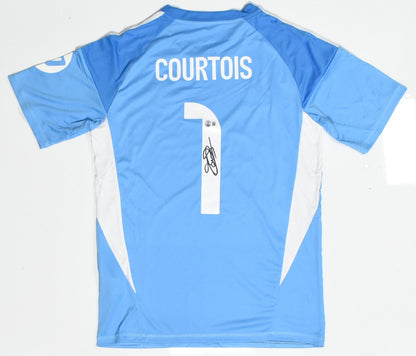 Thibaut Courtois Signed Real Madrid Jersey