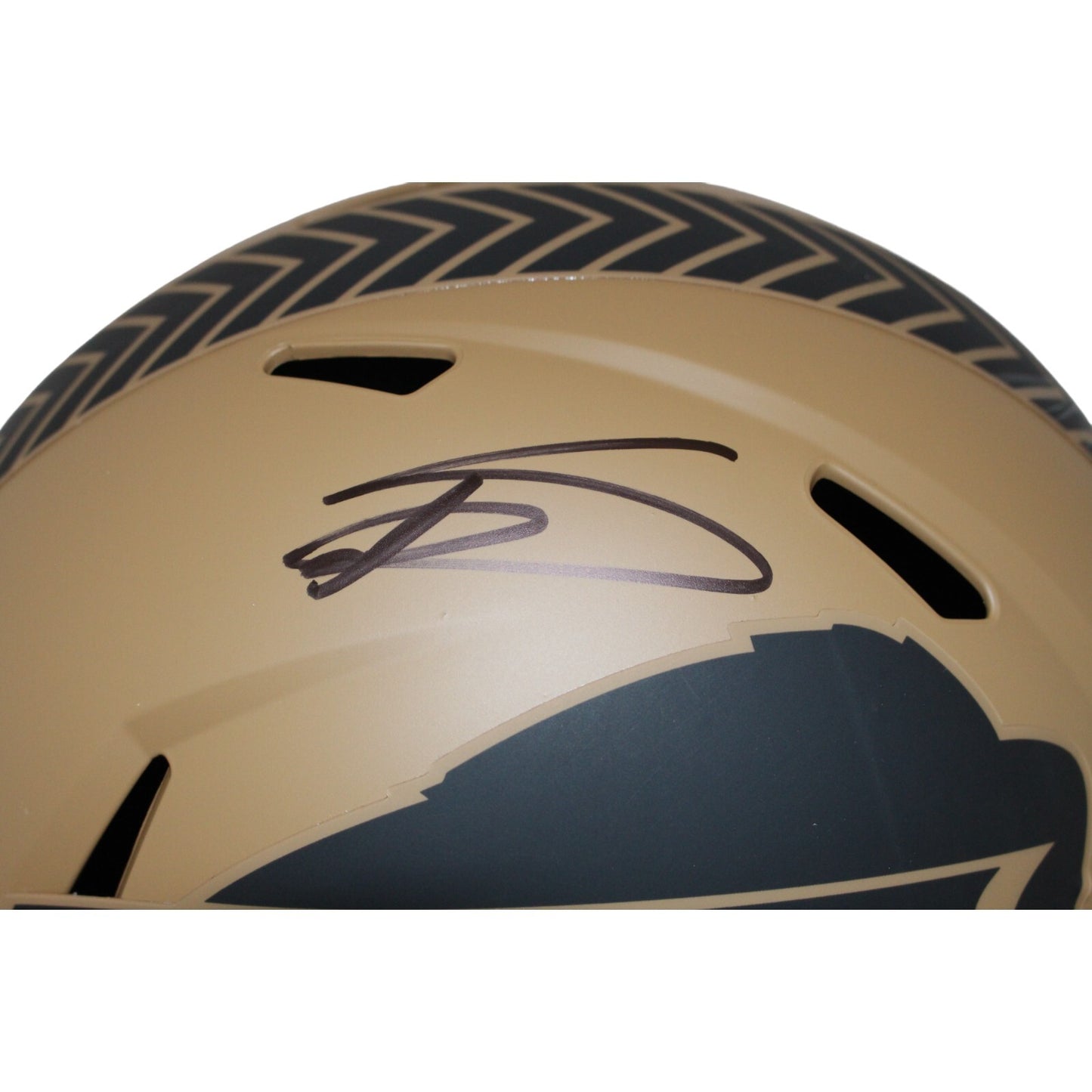 Stefon Diggs Signed Buffalo Bills Full Size 2023 Salute Helmet