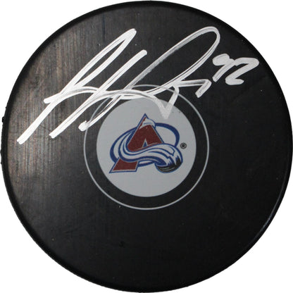 Gabe Landeskog Autographed Colorado Avalanche Hockey Puck