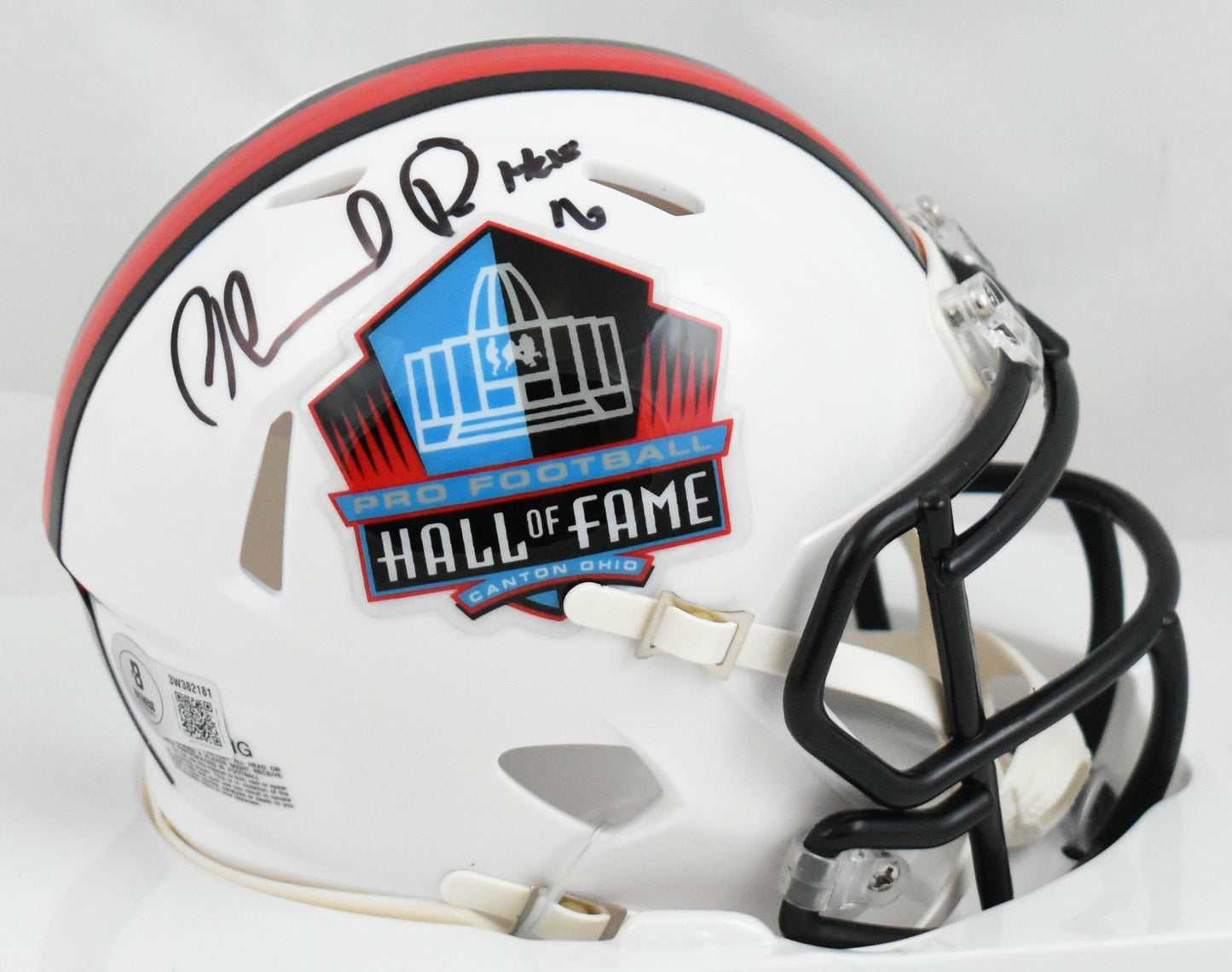 Orlando Pace Signed St. Louis Rams Hall of Fame Mini Helmet
