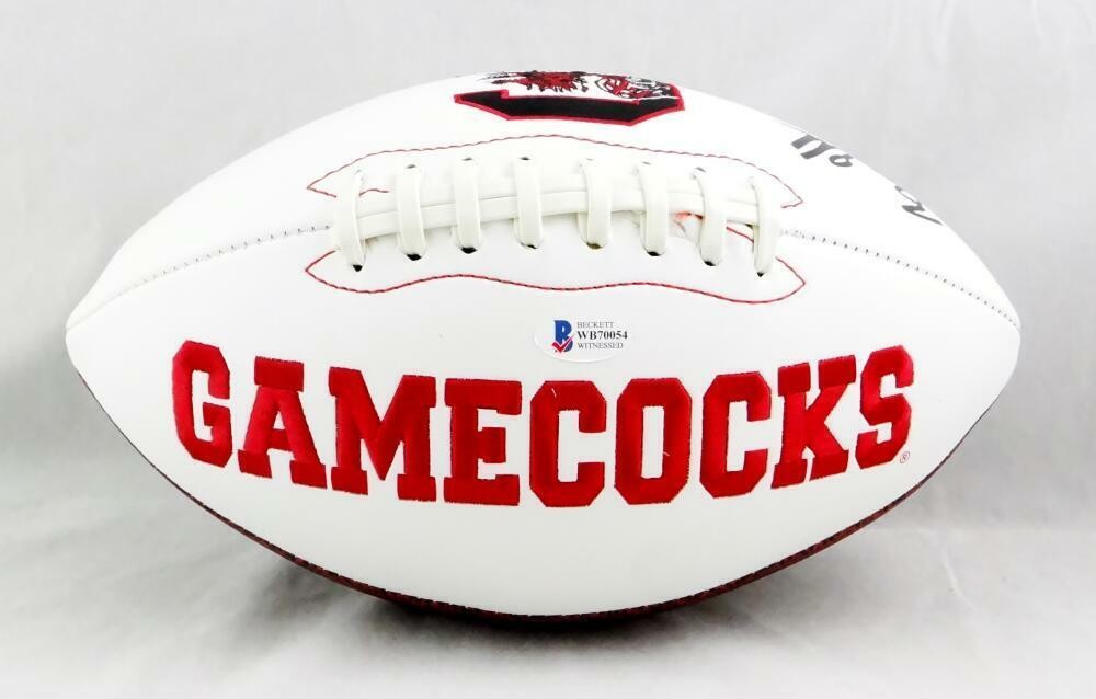 Bryan Edwards Autographed South Carolina Gamecocks Logo Football
