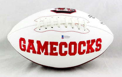 Bryan Edwards Autographed South Carolina Gamecocks Logo Football