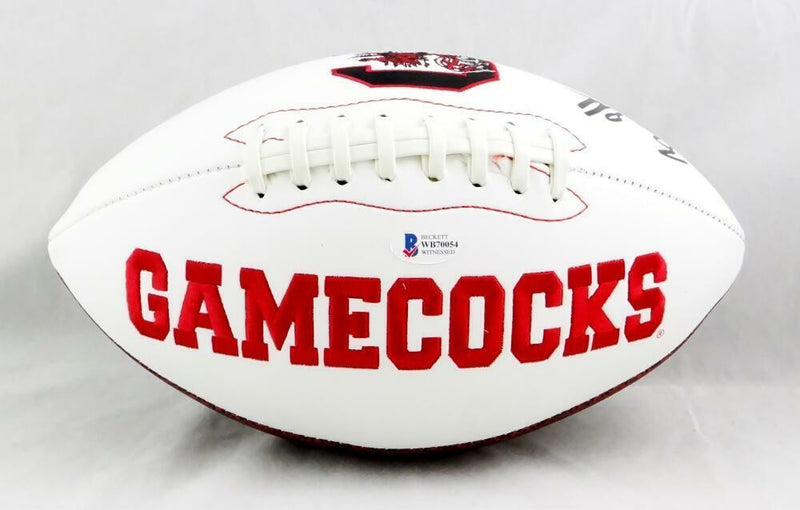 Bryan Edwards Autographed South Carolina Gamecocks Logo Football