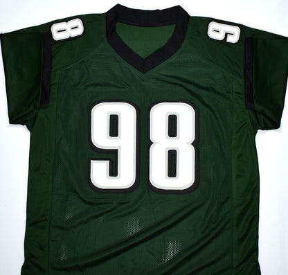 Jalen Carter Signed Philadelphia Eagles Custom Black Jersey
