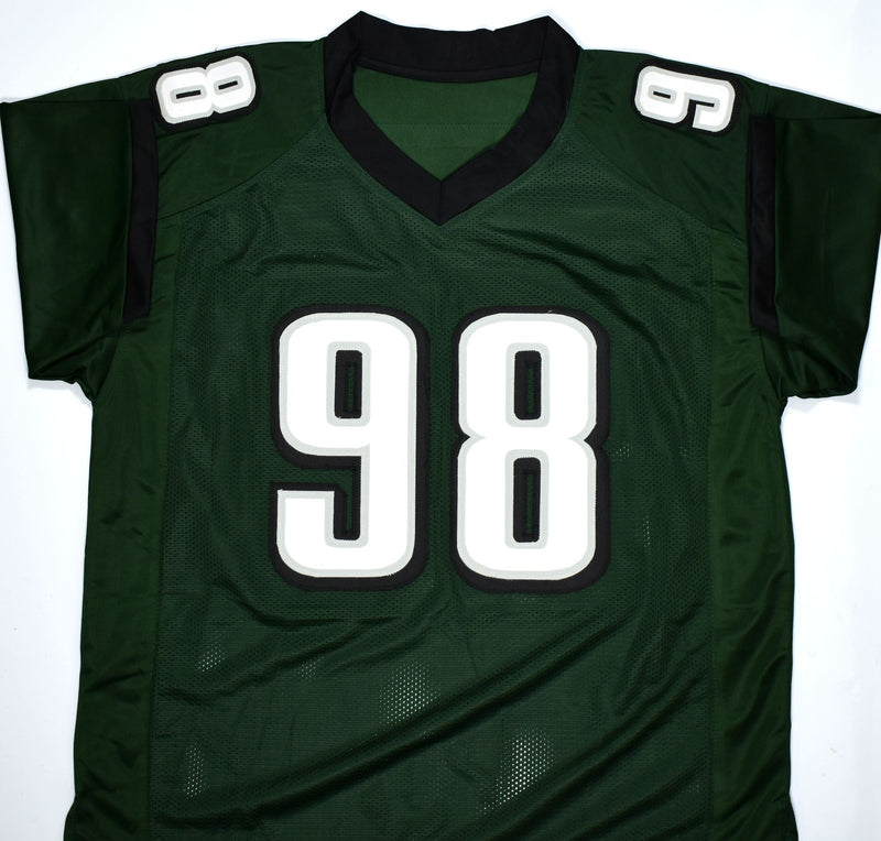 Jalen Carter Signed Philadelphia Eagles Custom Black Jersey