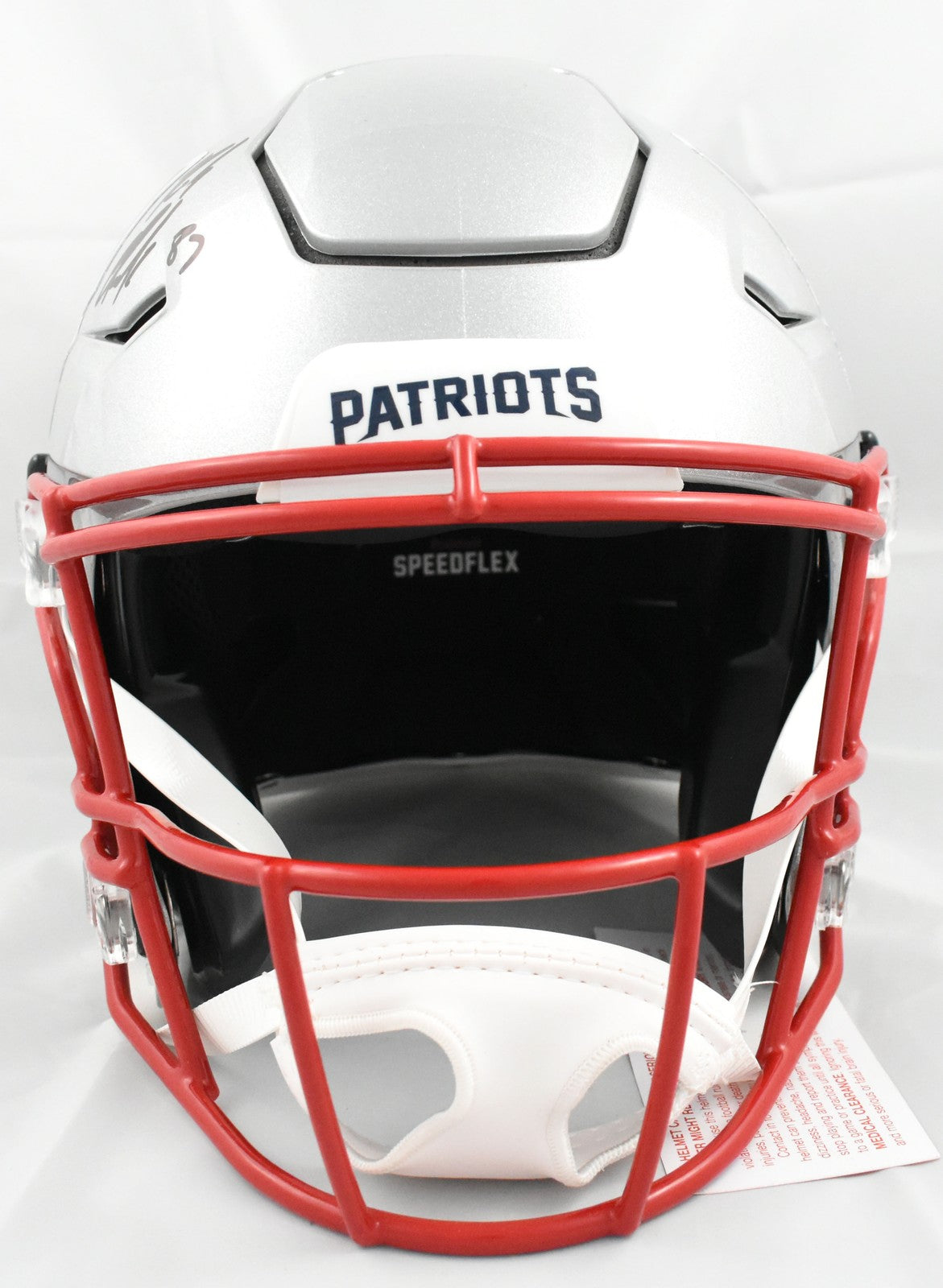 Rob Gronkowski Autographed New England Patriots Full Size Speedflex Helmet