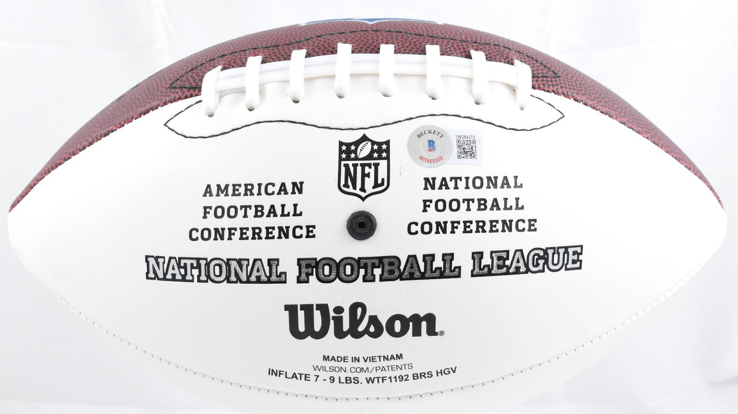 Tee Higgins Autographed Cincinnati Bengals Football